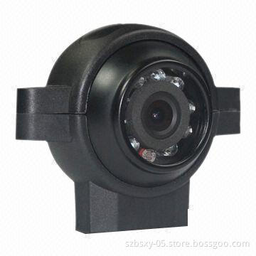 Night Vision CCD Car Side View Camera for Car Rear View System, PAL/NTSC TV System